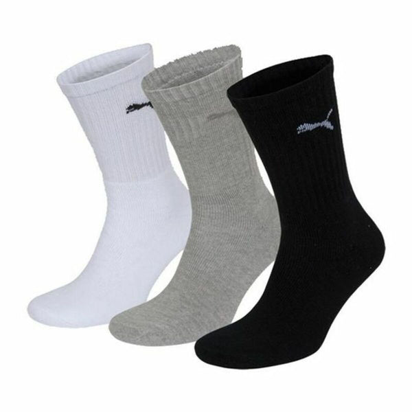 Chaussettes de sport Puma SPORT (3 paires) blanc gris noir multicolore