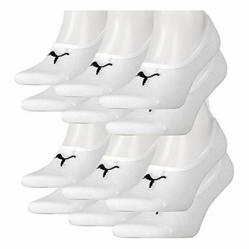 Calcetines Tobilleros Puma FOOTIE (3 pares) Blanco