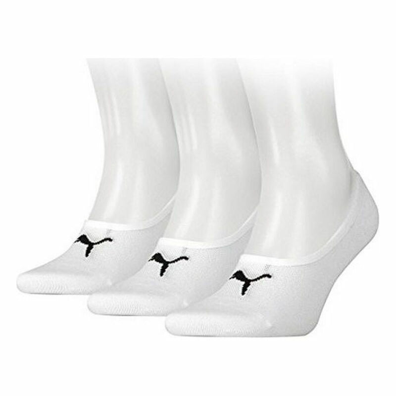 Calcetines Tobilleros Puma FOOTIE (3 pares) Blanco