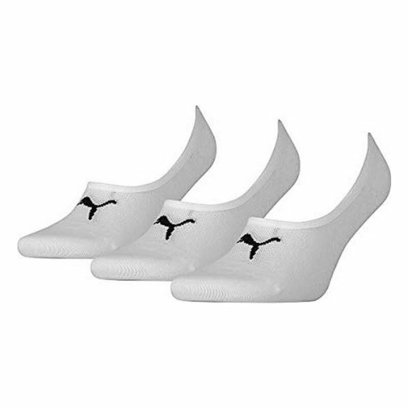 Calcetines Tobilleros Puma FOOTIE (3 pares) Blanco