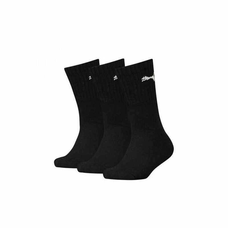 Chaussettes de sport unisexe Puma Crew Black (3 pièces)