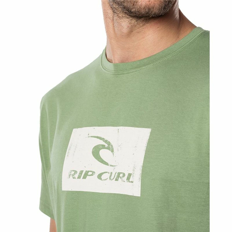 Camiseta de Manga Corta Hombre Rip Curl Hallmark Verde