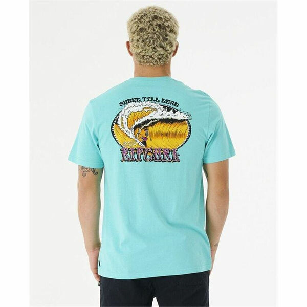 Camiseta Rip Curl Slasher Aguamarina Hombre