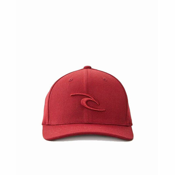 Casquette de sport rouge Rip Curl Tepan Flexfit (taille unique)