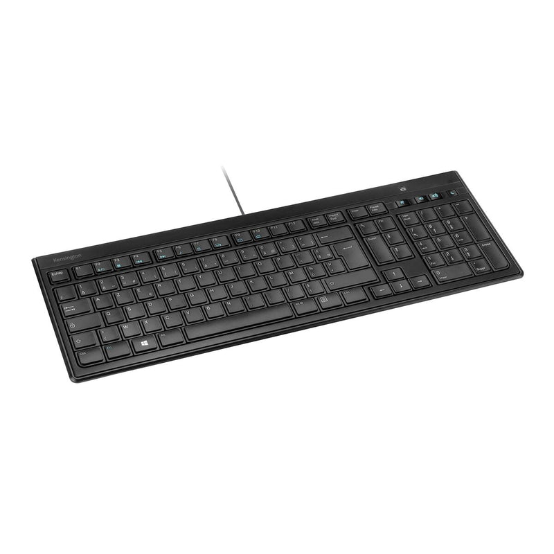 Teclado Kensington Alámbrico Negro (Reacondicionado A)