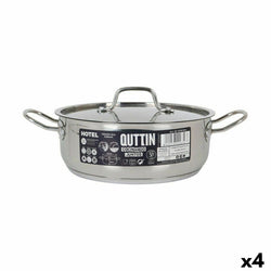 Cocotte Avec Couvercle Quttin Hotel Acier ø 24 x 9 cm (4 Utés)