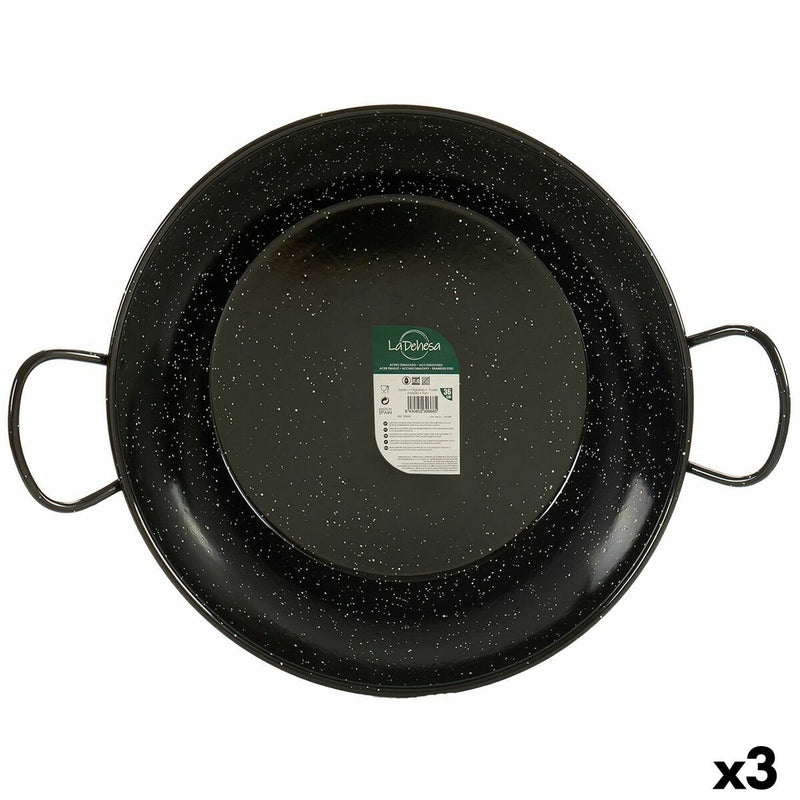 Poêle à Paella Ø 45 cm Acier Émaillé