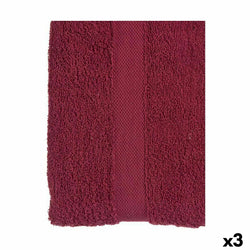 Serviette de bain marron 90 x 0,5 x 150 cm (3 Unités)