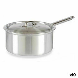 Casserole avec Couvercle Aluminium Argenté 3 L 22 x 12 x 38 cm (10 Utés)