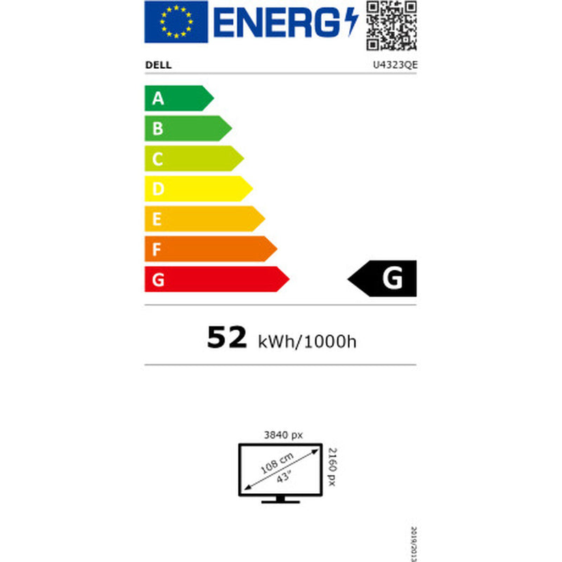 Moniteur Dell DELL-U4323QE 43" 4K Ultra HD