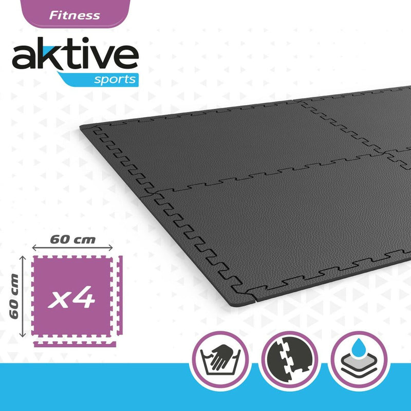 Sol Aktive Tatami Gris Foncé (4 Unités)