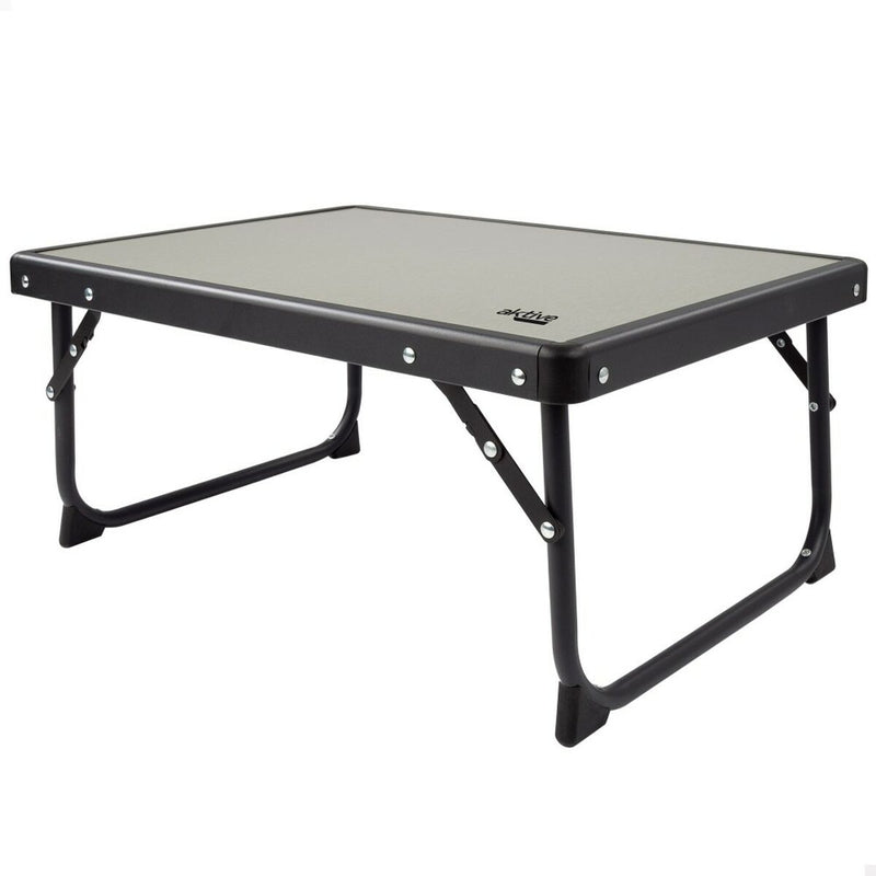 Table Pliante de Camping Aktive Gris 56 x 25 x 40 cm (2 Utés)