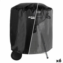 Funda Protectora para Barbacoa Aktive Negro 6 Unidades 69,5 x 67 x 69,5 cm